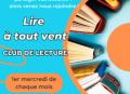 Club de lecture "Lire à tout vent" ©biblithèque-bedoin