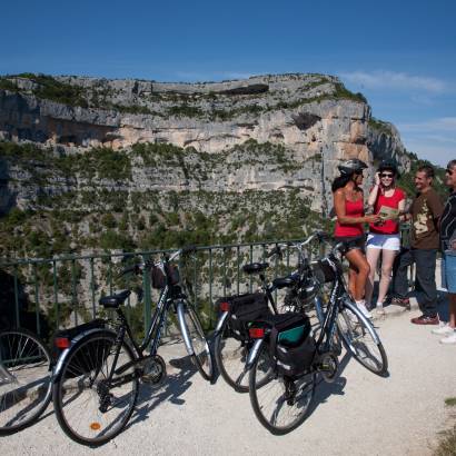 Cycle route - The Nesque River Canyons