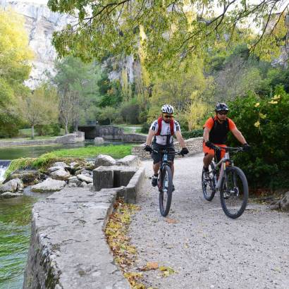 Grande traversée du Vaucluse en VTT - Etape 6 - De Fontaine-de-Vaucluse à Mérindol