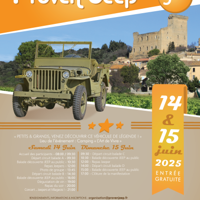 Proven'Jeep à Châteauneuf du Pape Proven'Jeep à Châteauneuf du Pape