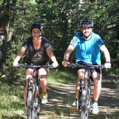 Mountainbikeroute - Sault - Le Bois du Défends - N° 7