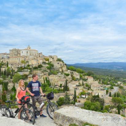 33 - Die Tour von Gordes mit dem Rad