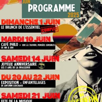 le programme de juin à l'Essentiel à Cucuron le programme de juin à l'Essentiel à Cucuron