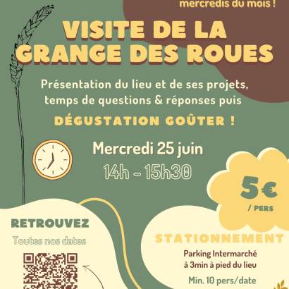 Visite de la Grange des Roues Visite de la Grange des Roues