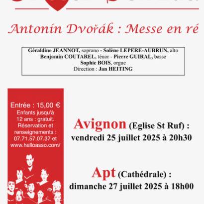 Concert du Chœur Domitia Concert du Chœur Domitia