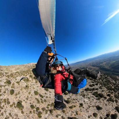 Randonnée et vol en parapente Randonnée et vol en parapente