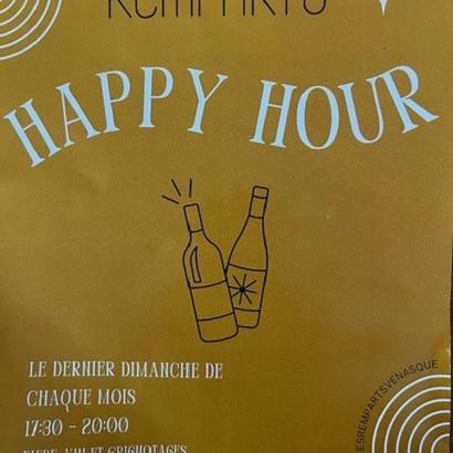 Happy Hour -Restaurant Les Remparts Happy Hour -Restaurant Les Remparts