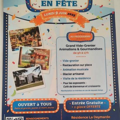 La résidence de la Deymarde en fête La résidence de la Deymarde en fête