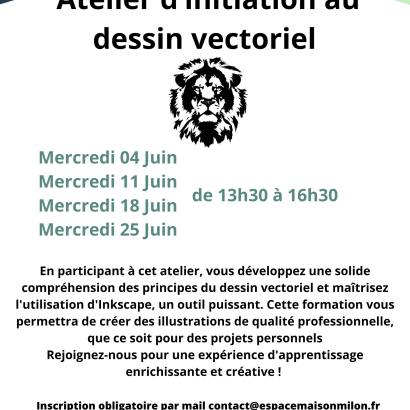 Atelier dessin vectoriel Atelier dessin vectoriel
