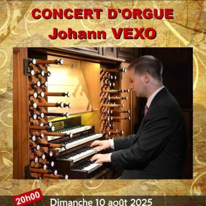 Johann Vexo' concert - Festival Vaison'Orgues de l'Aroc Johann Vexo' concert - Festival Vaison'Orgues de l'Aroc
