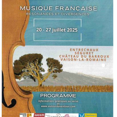 Festival Autour du Ventoux Festival Autour du Ventoux