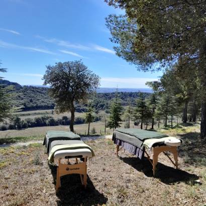 Massages dans les vignes - Domaine de Durban Massages dans les vignes - Domaine de Durban