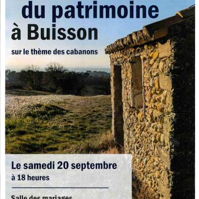Heritage Day at Buisson Heritage Day at Buisson