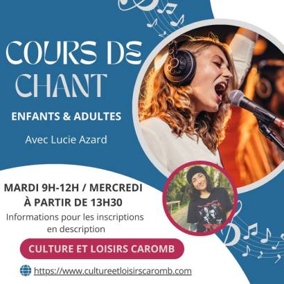 Cours de Chant Cours de Chant