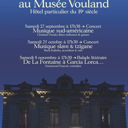 Musical journey - Autumn Saturdays at the Musée Louis Vouland Musical journey - Autumn Saturdays at the Musée Louis Vouland