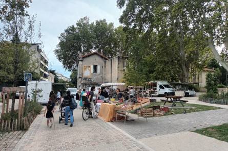 Markt am Indochine Square