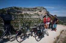Cycle route - The Nesque River Canyons