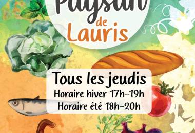 Marché paysan de Lauris