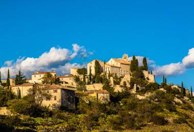 Le village de Méthamis