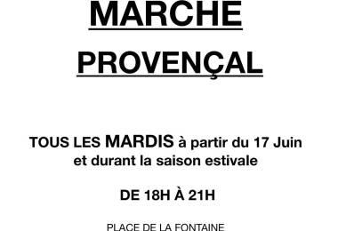 Marché provençal
