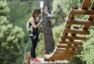 Parcours aventure avec Forest Sensation