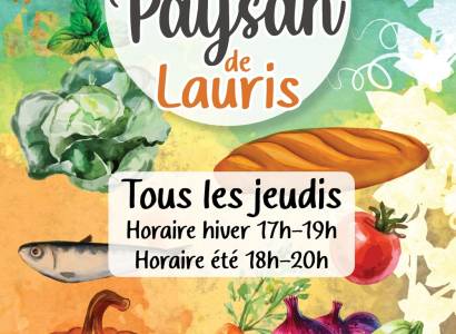 Marché de producteurs de Lauris