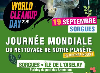 World Clean up Day à Sorgues