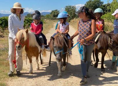 Ferme provençale  LUCKY HORSE : Cheval, nature & bien-être, une autre rencontre du cheval