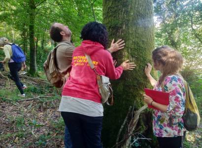 Atelier de (re)connexion à la nature avec Bleues'Bellules
