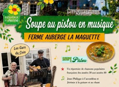 Soupe au pistou à la Ferme Auberge La Maguette