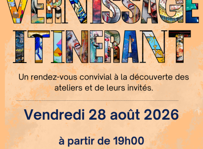 Vernissage itinérant de la Traversée des Arts