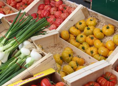 Marché de Villeneuve lez Avignon