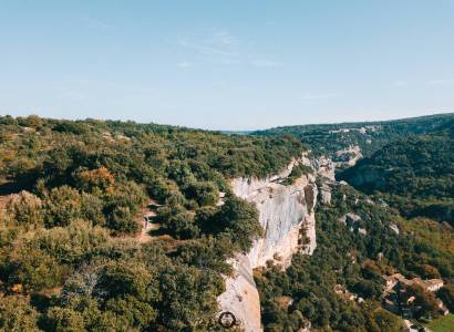 BUOUX - Balcons de l'Aiguebrun à VTT