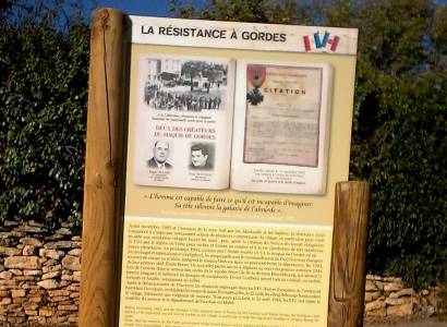 GORDES - Sentier du Maquis de Gordes par la Sénancole