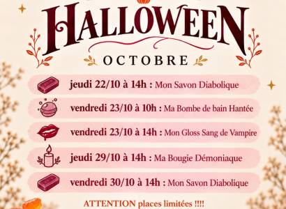 Ateliers d'Halloween au Théâtre d'Augustine