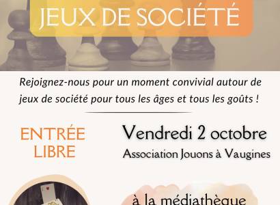 Soirée jeux de société à Cadenet