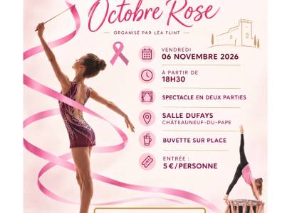 Octobre Rose : Spectacle de Gymnastique Rythmique