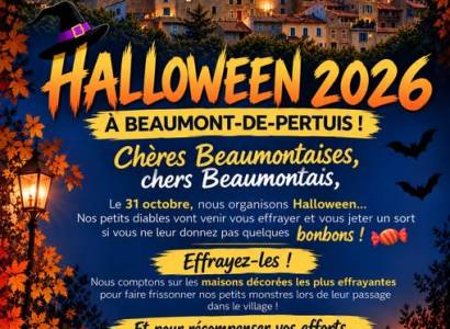 Halloween  à Beaumont de Pertuis