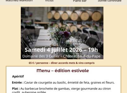 L'Instant Gourmand des 3 Cellier
