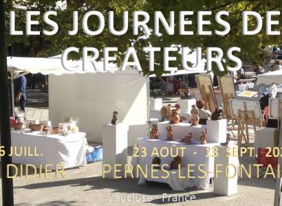 Journée des Créateurs : peinture, sculpture et artisanat d'art