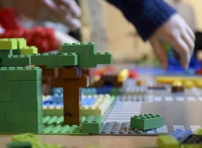 Mon village comtadin en Lego !
