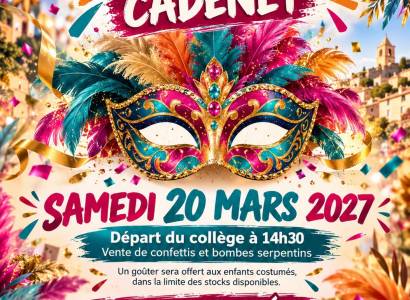 Carnaval et Soirée dansante à Cadenet