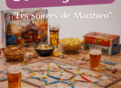Au Carré d'Art - Soirée Jeux de Matthieu