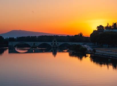 Visite matinale du Pont Saint-Bénezet