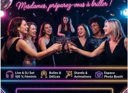 Soirée  100% ELLES c'est votre soirée Mesdames ! à La Tour d'Aigues
