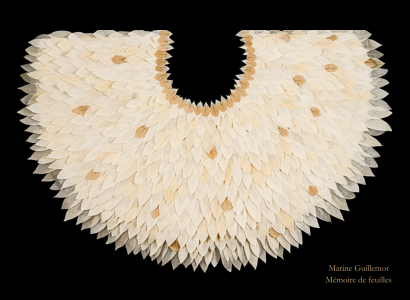 Exposition temporaire "Mémoire de feuilles" par l'artiste Marine Guillemot