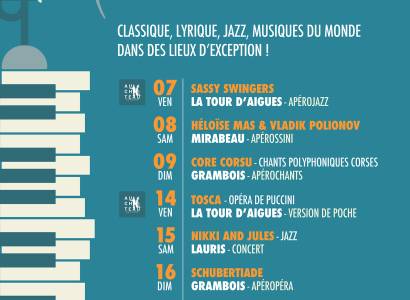 Festival Durance Luberon au Château de La Tour d'Aigues :  La MECANICA : concert salsa cubaine