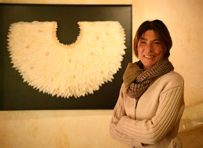 Exposition temporaire "Mémoire de feuilles" - Rencontre avec l'artiste