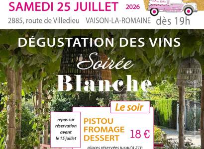 Soirée Blanche - Domaine du Gros Pata
