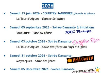 Soirée dansante et initiation à Villelaure.